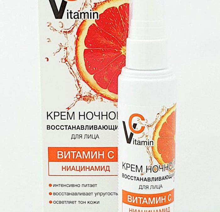 Krema za lice noćna vitamin C